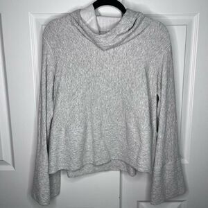 Lululemon Retreat Yourself Ribbed Cropped Hoodie Size Xs/S Oversized Fits Medium